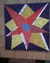 Mosaïque Derev - Réalisation