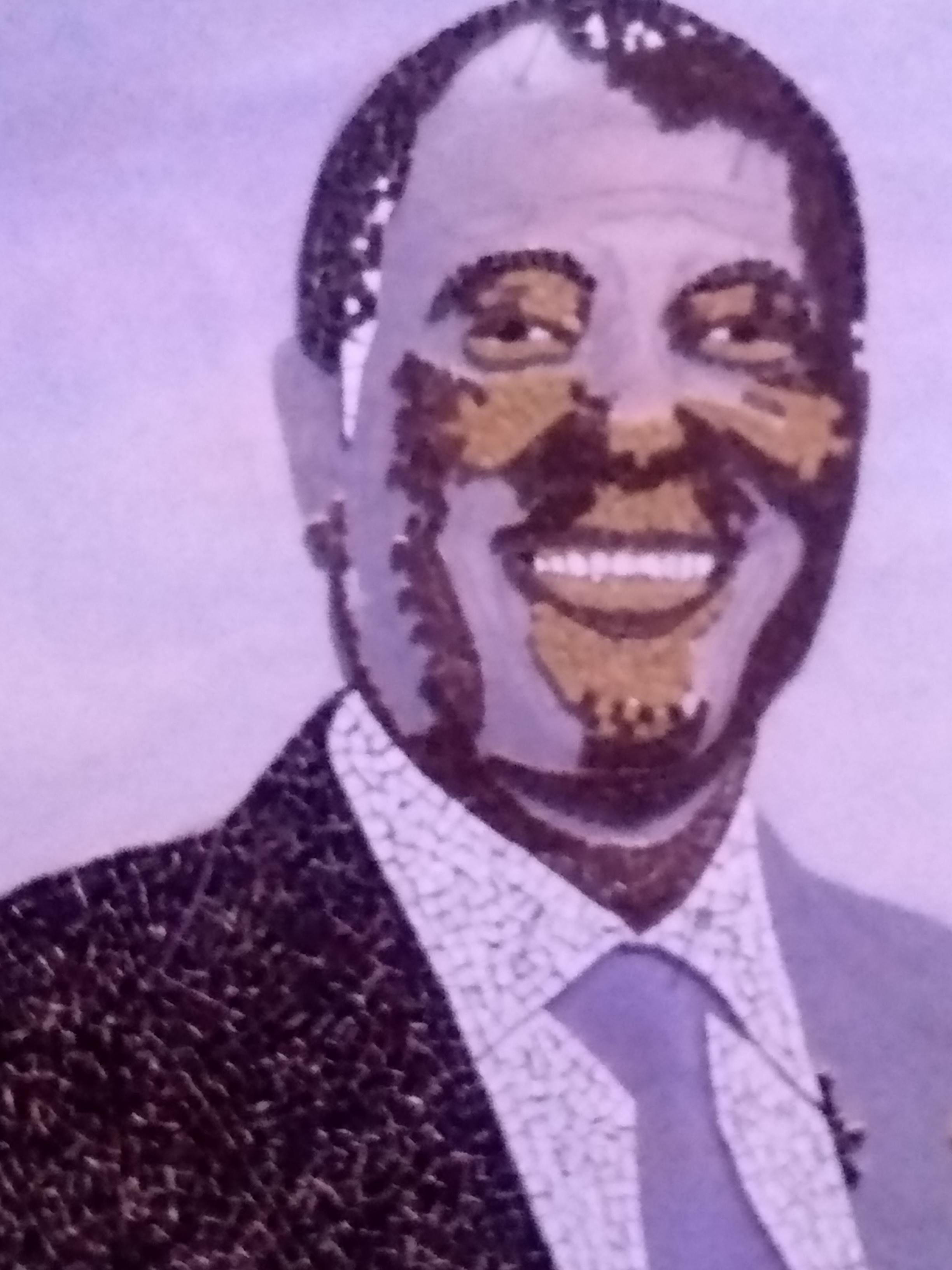 Mosaïque Derev - Réalisation