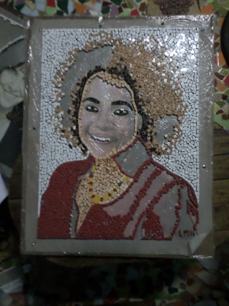 Mosaïque Derev - Réalisation